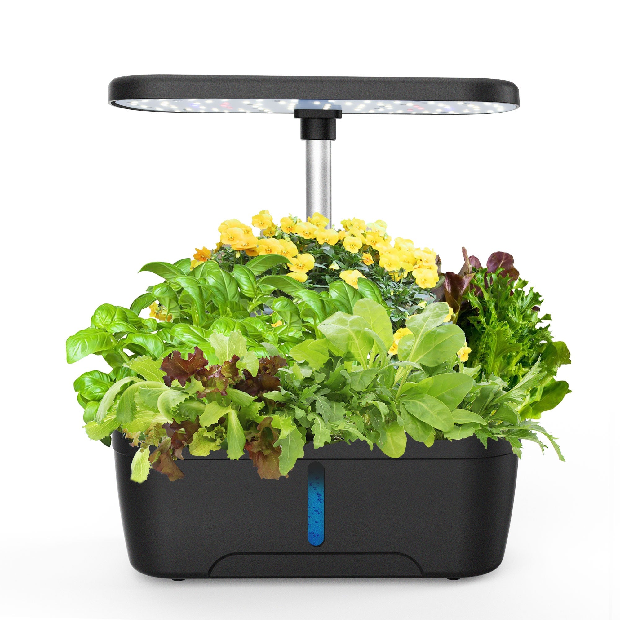 8 plant hydroponic system 8-Pod Smart Hydroponic Garden for Indoor Growing US