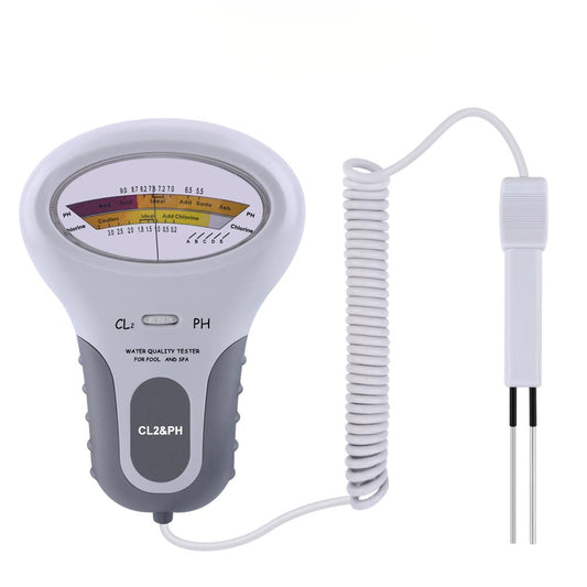 YIERYI PH Meter, Portable Chlorine Tester, pH&CL2 Tester, Water Quality Analyzer for Swimming Pool, Spa, Aquarium Yieryi