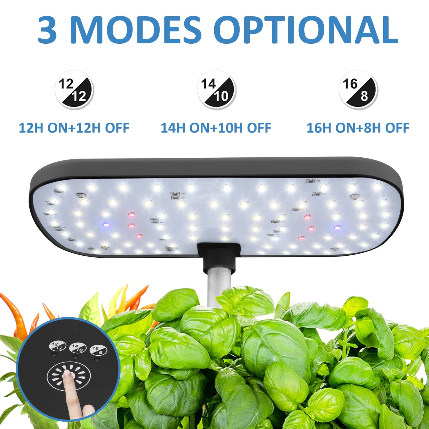 8-Pod Smart Hydroponic Garden for Indoor Growing Yieryi
