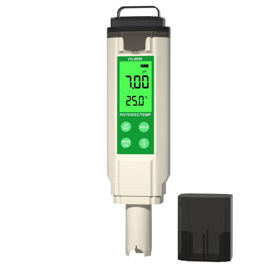 YiERYi YG-9908 4-in-1 Water Tester – pH, EC, TDS, Temp Yieryi
