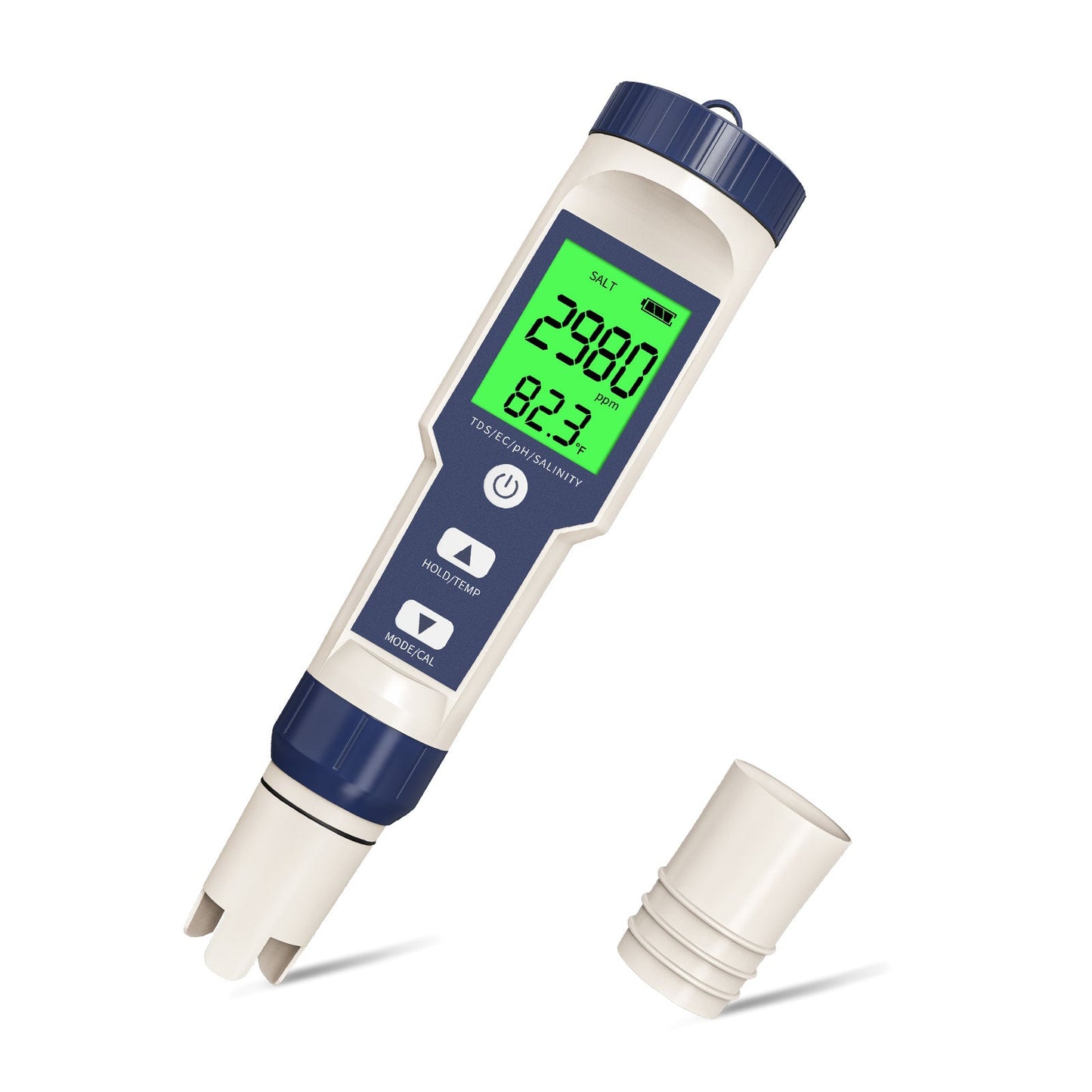 YIERYI 5-in-1 Pool Salt & pH Meter for Spas & Tubs Yieryi