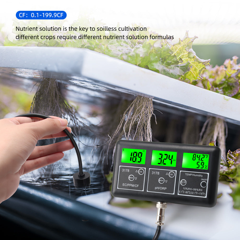 7-in-1 RS485 MODBUS Water Quality Monitor 220V Yieryi