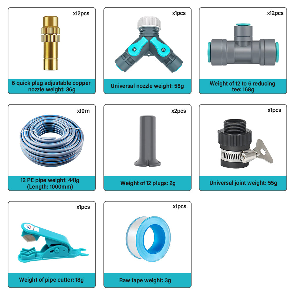 Automatic Drip Irrigation Kit for Garden & Orchard Yieryi