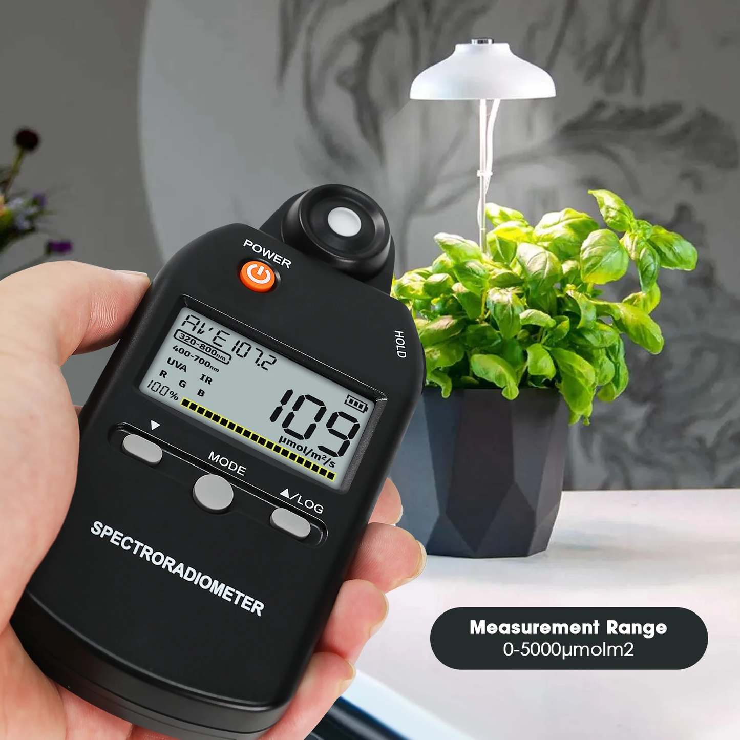Photosynthetic PhotonFlux Density (PPFD) Test Yieryi