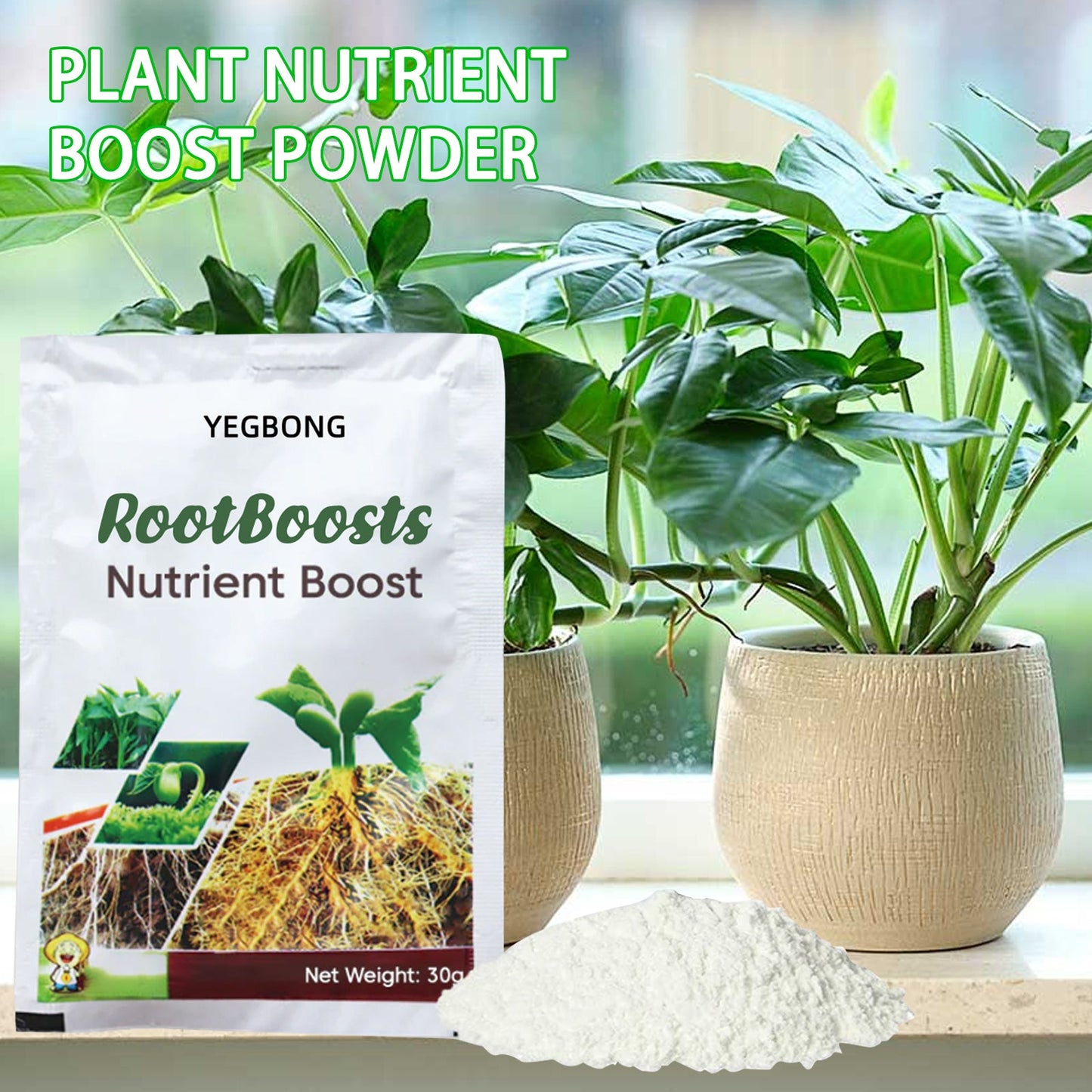 All-Natural Plant Nutrient Powder – Growth Booster Yieryi