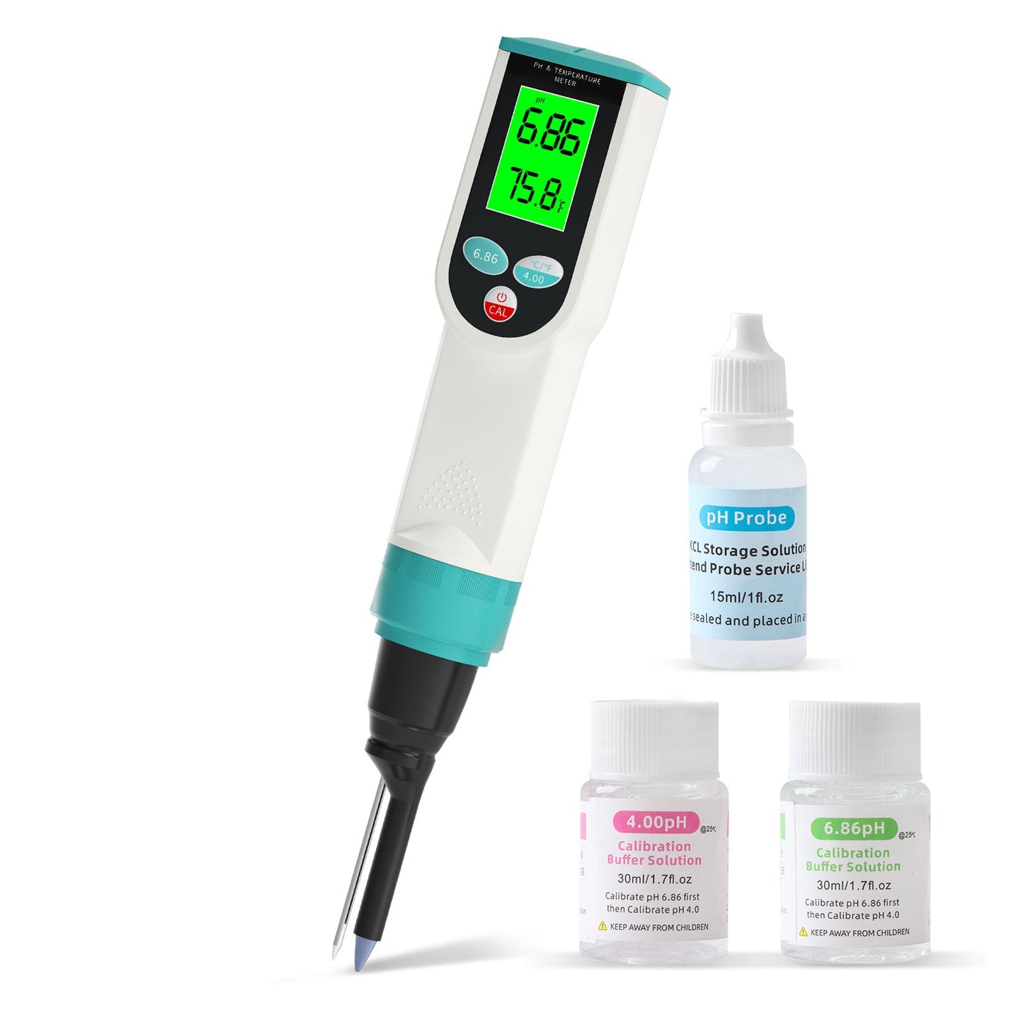 YIERYI pH Tester for Food, Digital pH Meter for Food, Food pH Tester for Sourdough, Meat, Bread, Canning, Cheese, Water Yieryi