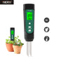 YIERYI Soil EC Meter for Soil Moisture Temperature and Conductivity Measures
