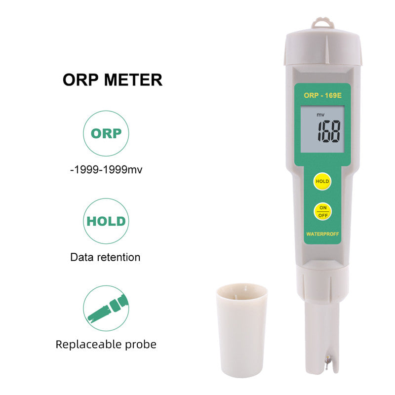 YIERYI Professional 169E ORP/Redox Tester, Positive And Negative ORP Meter