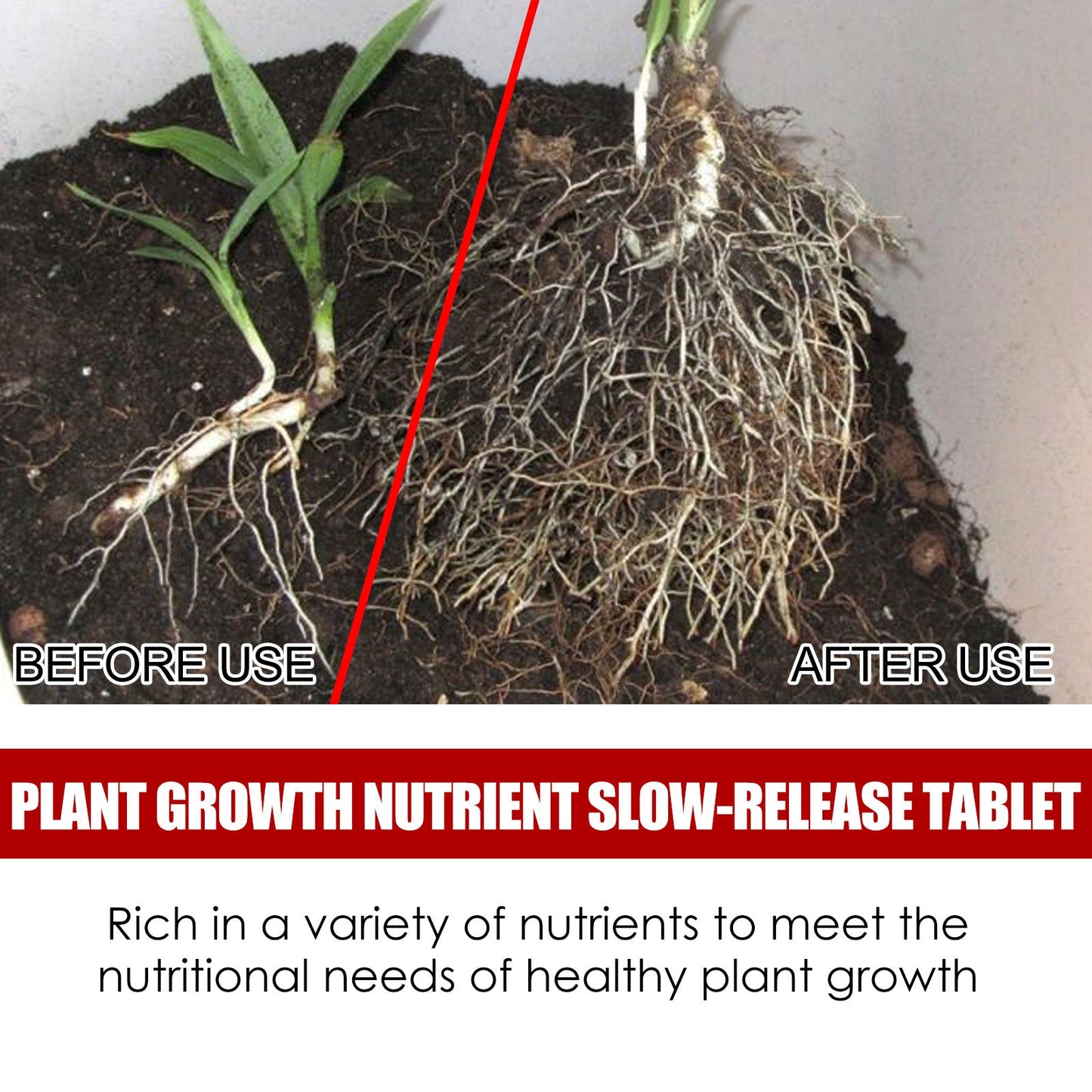 Slow-Release Plant Tablets – Boost Roots & Growth Yieryi