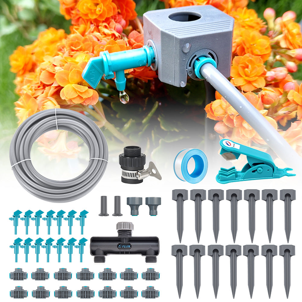Efficient Drip Irrigation Kit for Garden & Potted Plants Yieryi