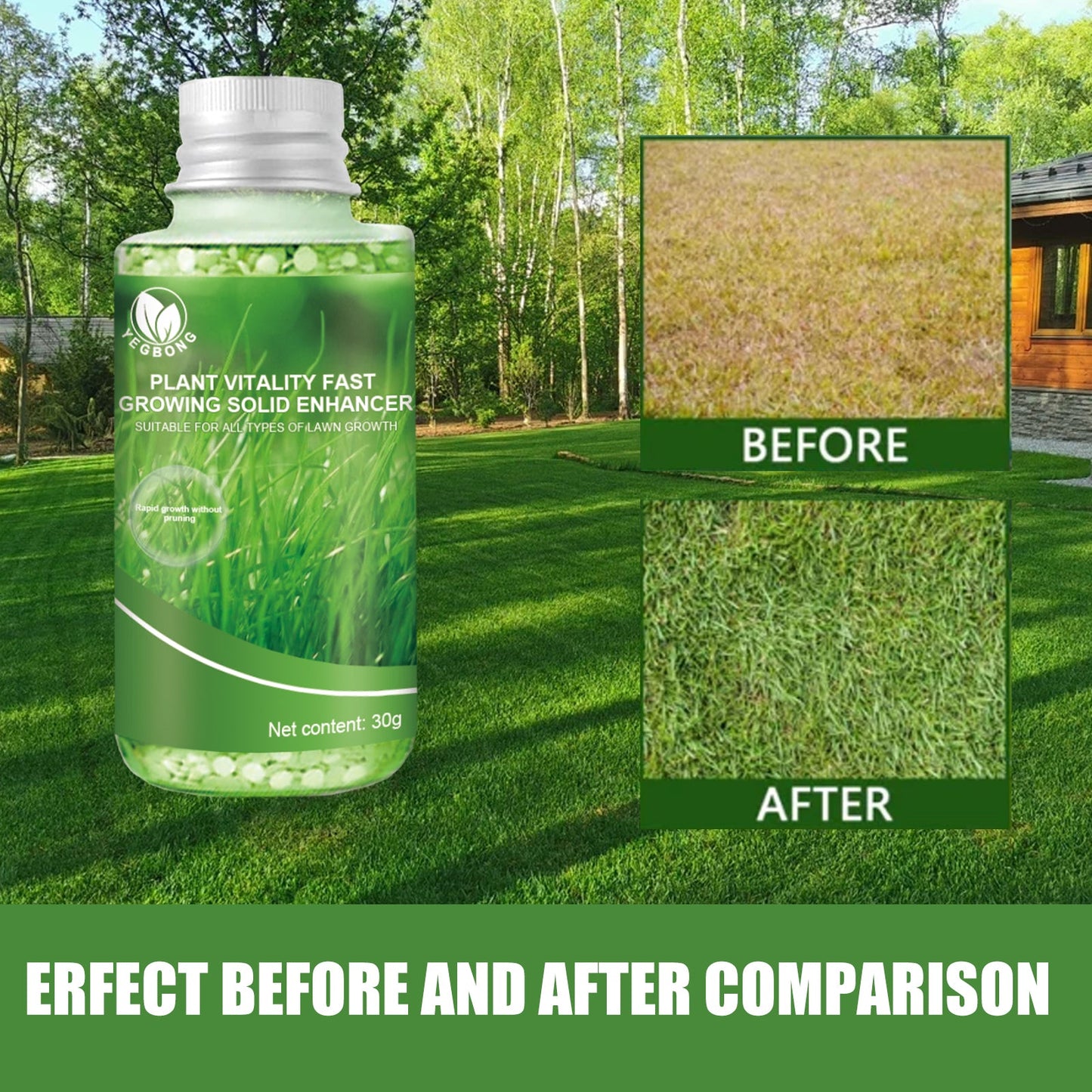 30G Plant Growth Booster β Solid Organic Fertilizer Yieryi