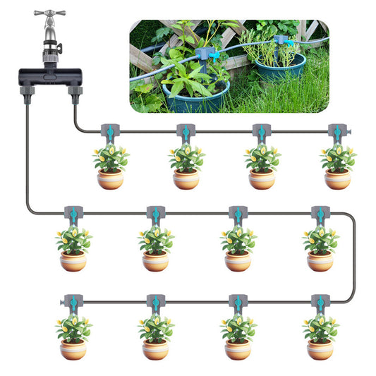 Efficient Drip Irrigation Kit for Garden & Potted Plants Yieryi