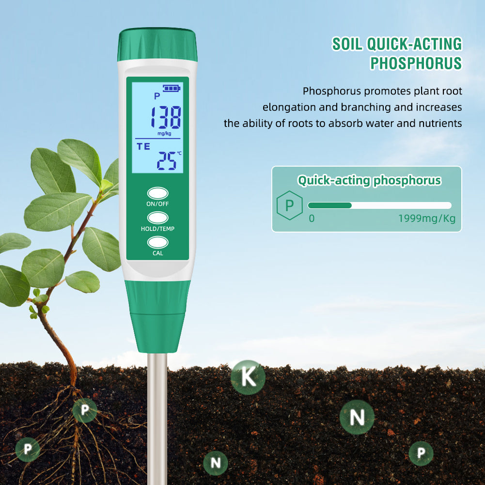 Yieryi Multi-Function Soil Tester - Optimize Soil Health for Maximum Growth Yieryi