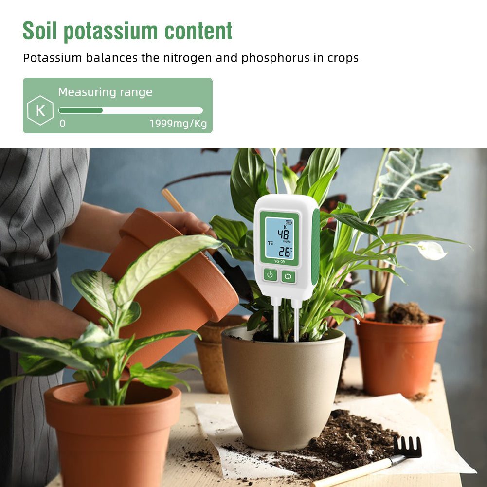 YIERYI YG-09 Soil NPK detector New digital Soil Tester Naald Stikstof phosphorus and potassium detector