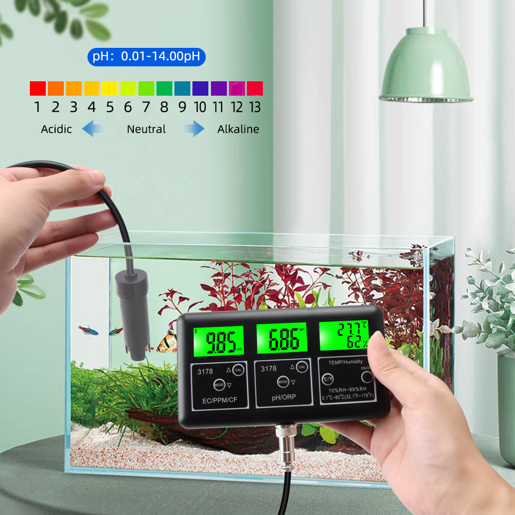 7-in-1 RS485 MODBUS Water Quality Monitor 220V Yieryi