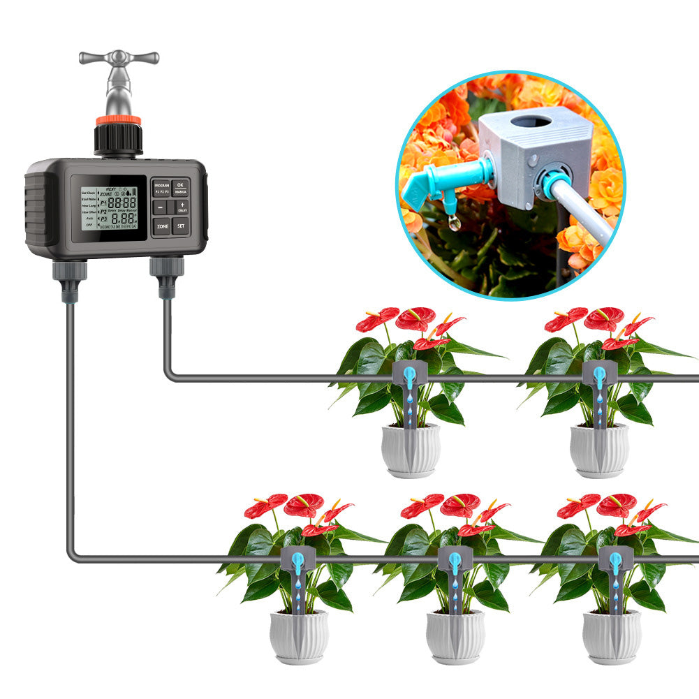 Efficient Drip Irrigation Kit for Garden & Potted Plants Yieryi