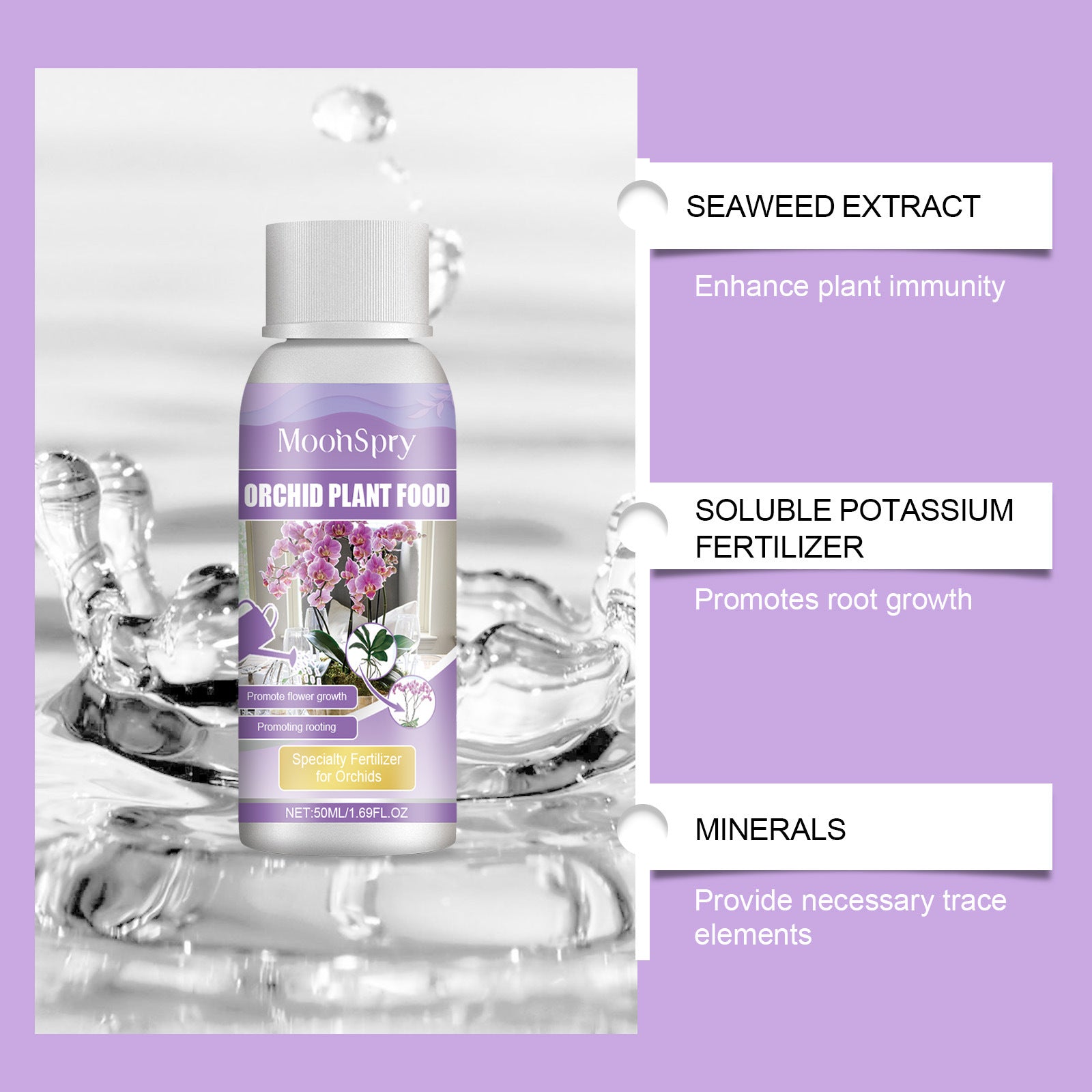 Orchid Fertilizer โ Boost Growth & Bloom Health Yieryi