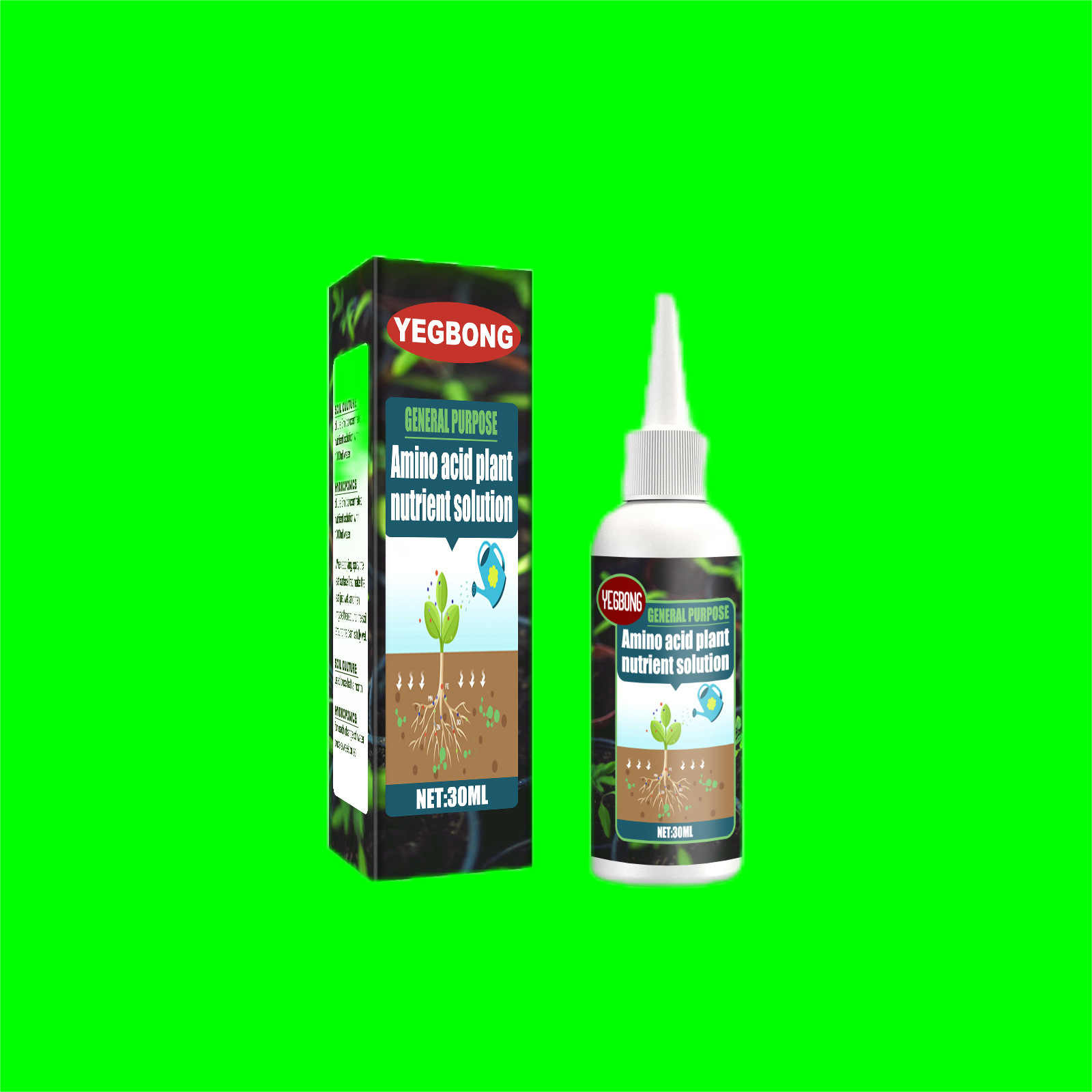 Amino Acid Plant Nutrient Solution – Boost Your Plants Naturally! Yieryi
