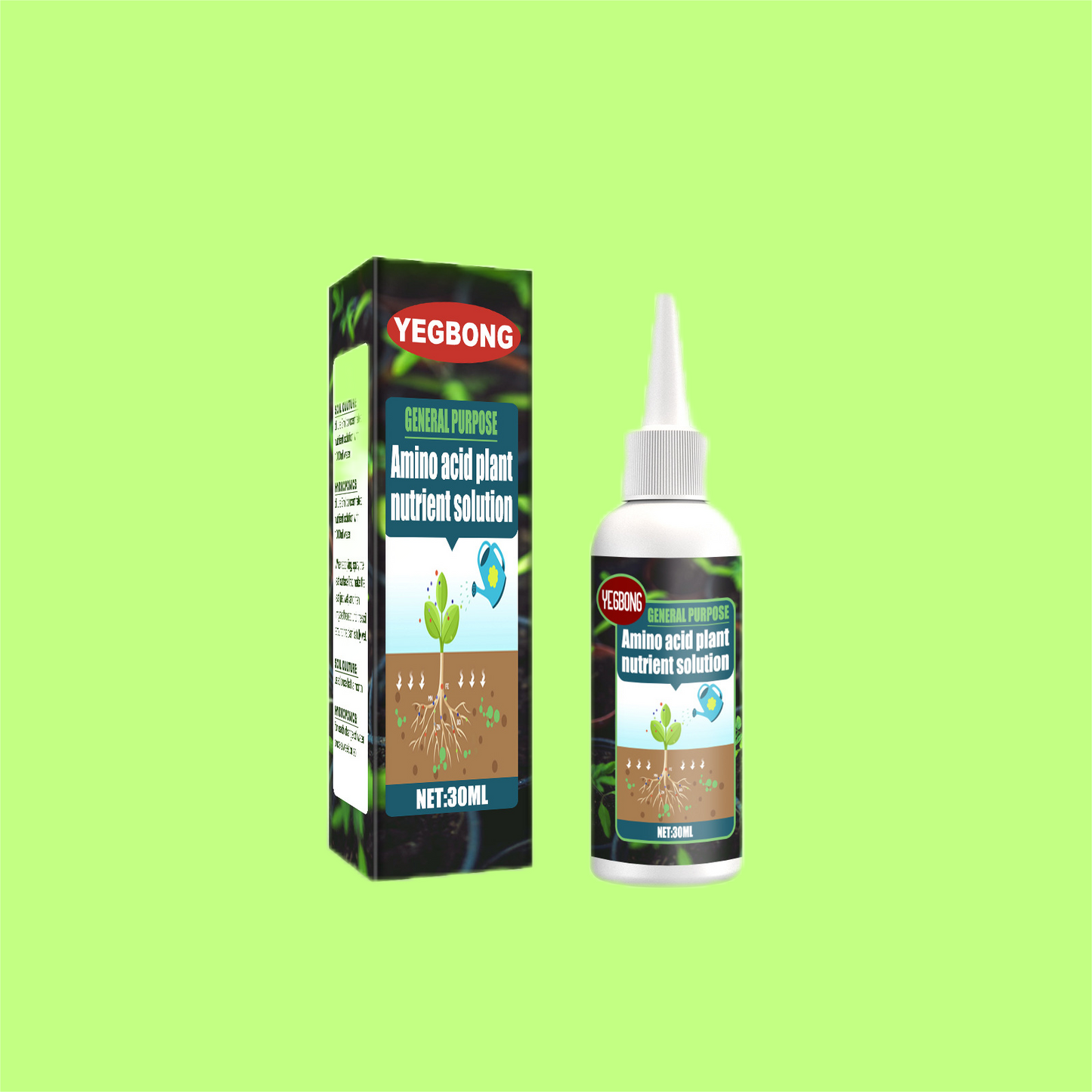 Amino Acid Plant Nutrient Solution – Boost Your Plants Naturally! Yieryi
