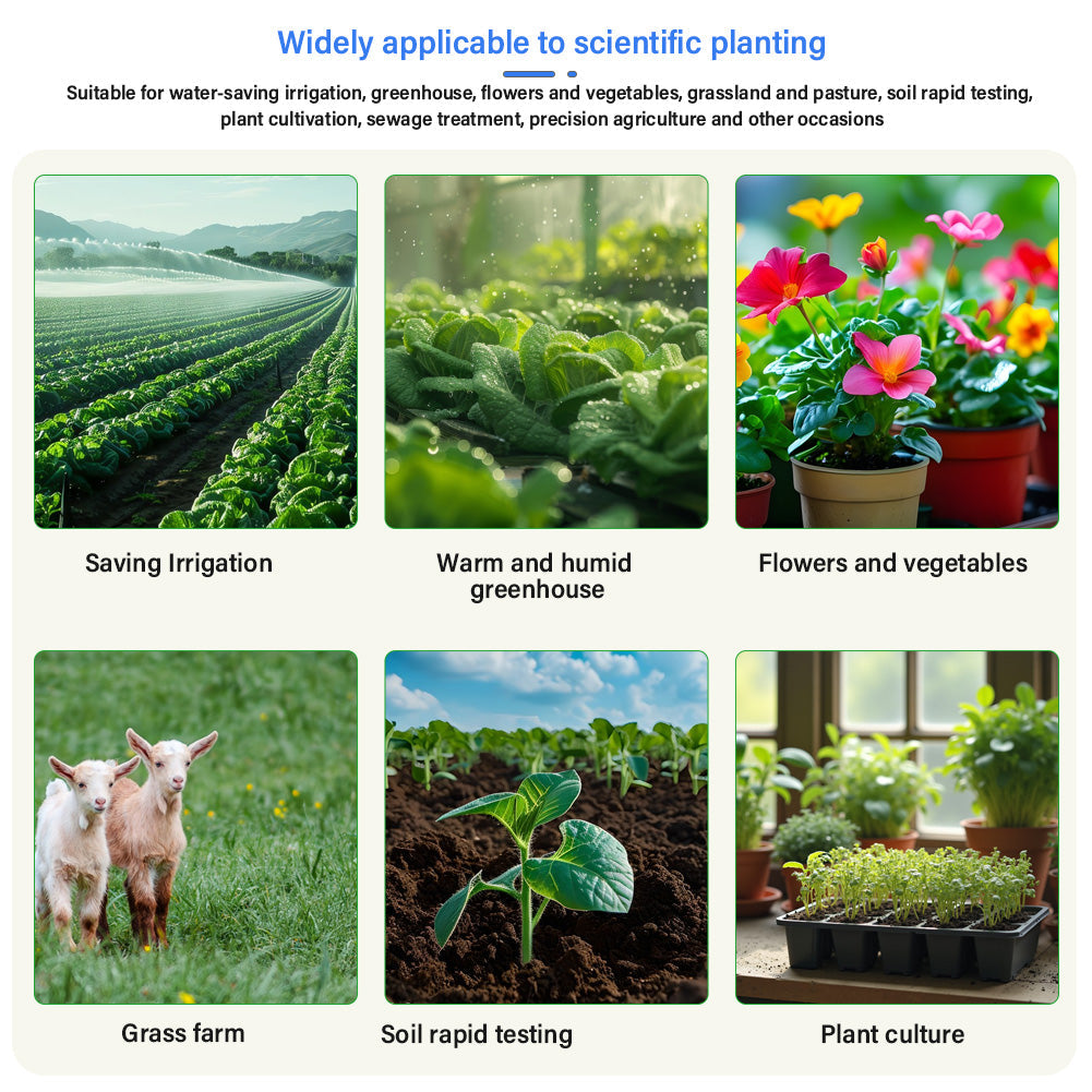 8-in-1 Soil Nutrient & Environment Tester Yieryi