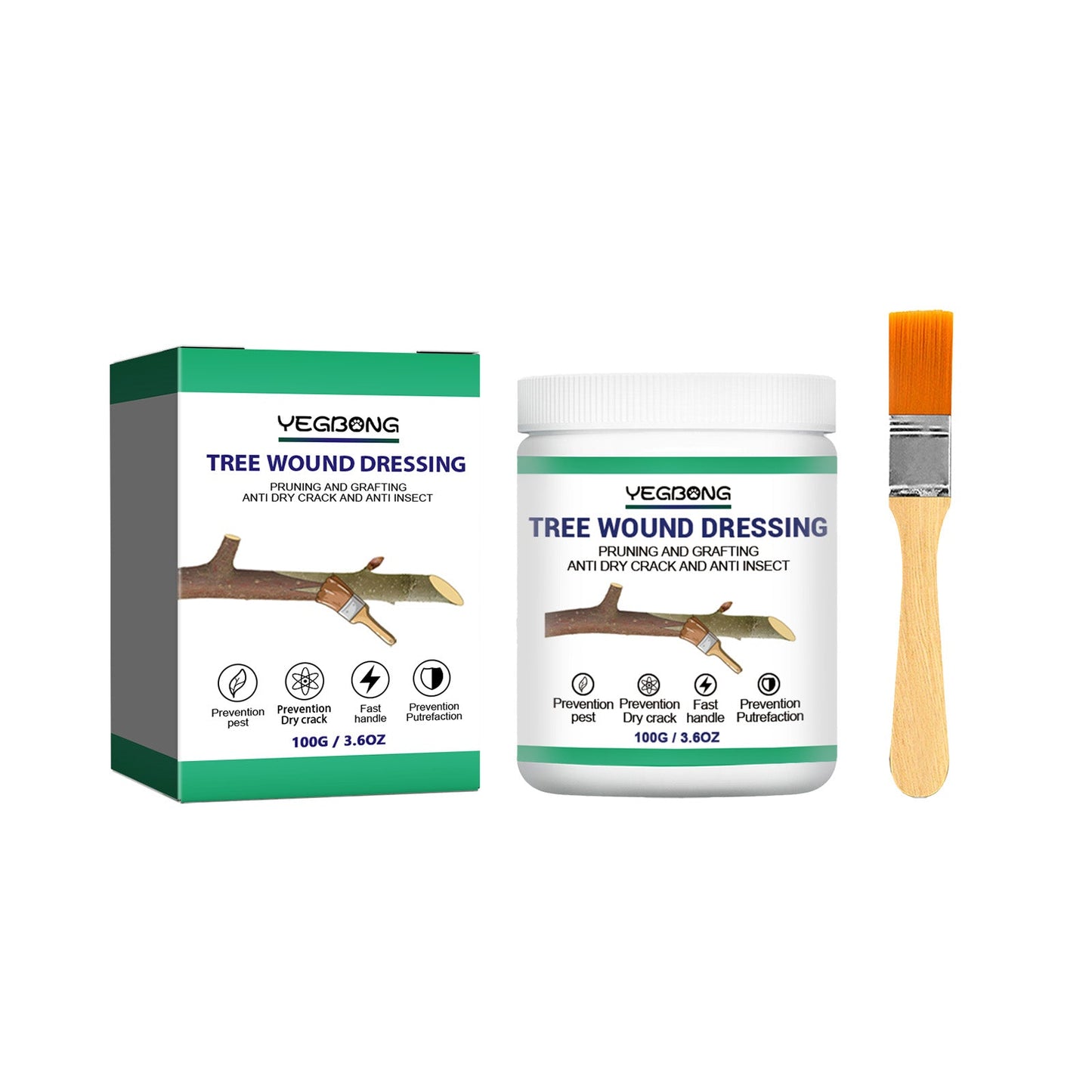 Tree Wound Dressing 100g β Organic Healing Paste Yieryi
