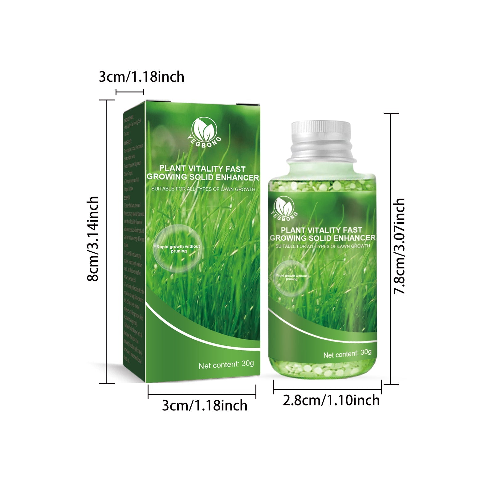 30G Plant Growth Booster β Solid Organic Fertilizer Yieryi
