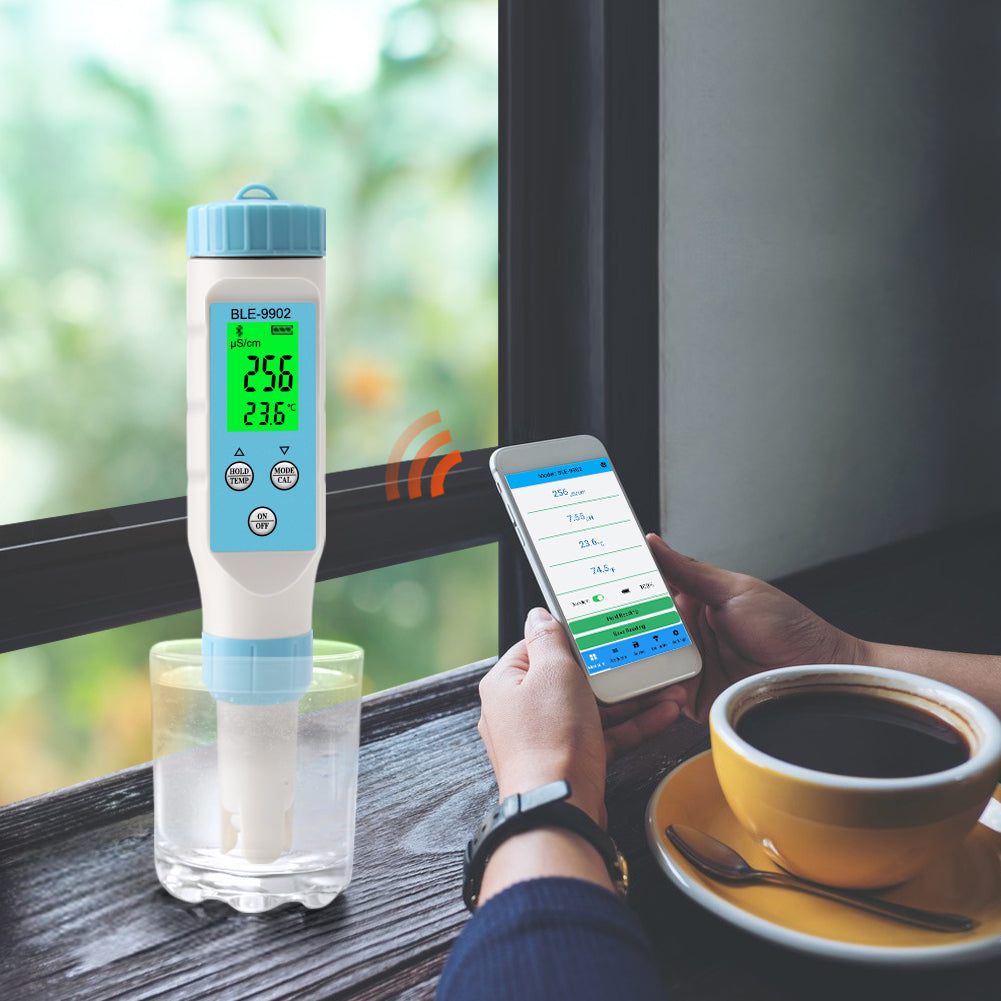 Yieryi BLE-9902 pH/EC/Temp Meter with Bluetooth Yieryi