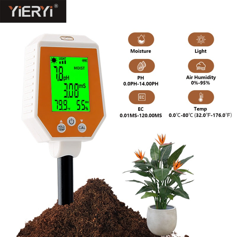 Yieryi Unlock the Potential of Your Soil with the Multi-Function Soil Tester Yieryi