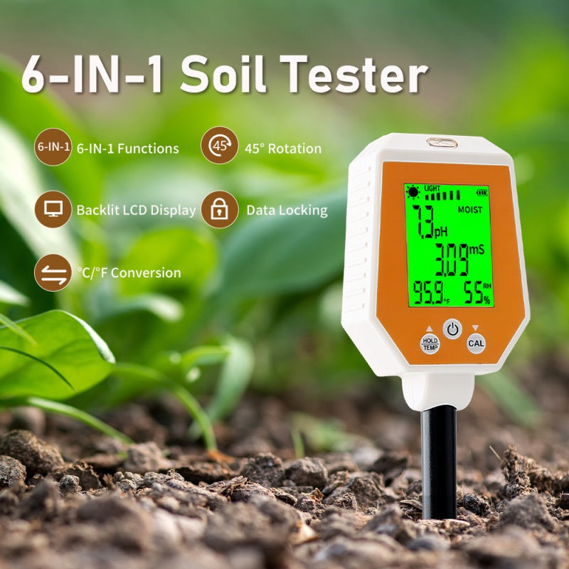 Yieryi Unlock the Potential of Your Soil with the Multi-Function Soil Tester Yieryi