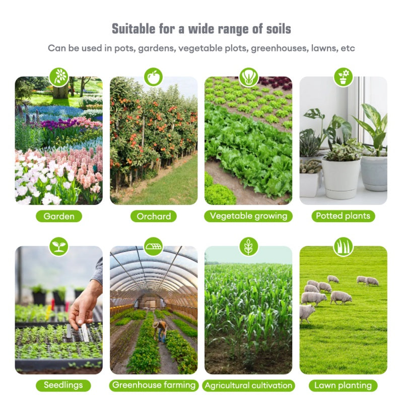 YIERYI Multi-Function 6-in-1 Soil Tester – Your Gardening and Agricultural Expert Yieryi