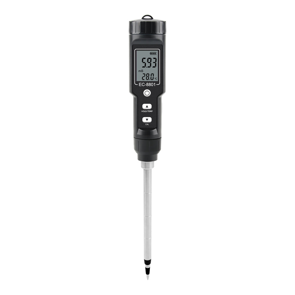 YIERYI 2 in 1 Professional Digital Soil EC/Temperature Tester Yieryi