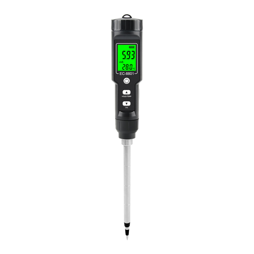 YIERYI 2 in 1 Professional Digital Soil EC/Temperature Tester Yieryi