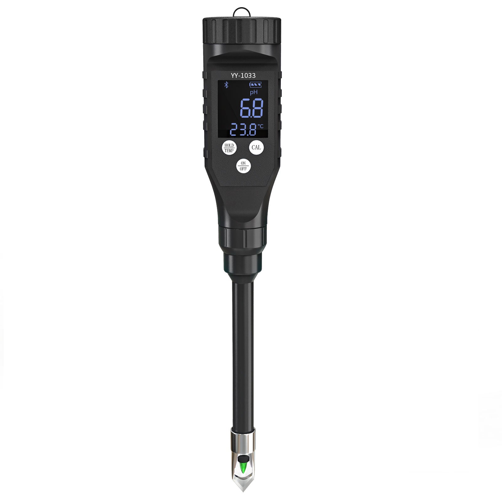 YIERYI Soil pH Meter, Digital Soil pH Tester for Hydroponics, Garden, Lawn, Agriculture, Farm Yieryi