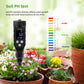 YIERYI Soil pH Meter, Digital Soil pH Tester for Hydroponics, Garden, Lawn, Agriculture, Farm