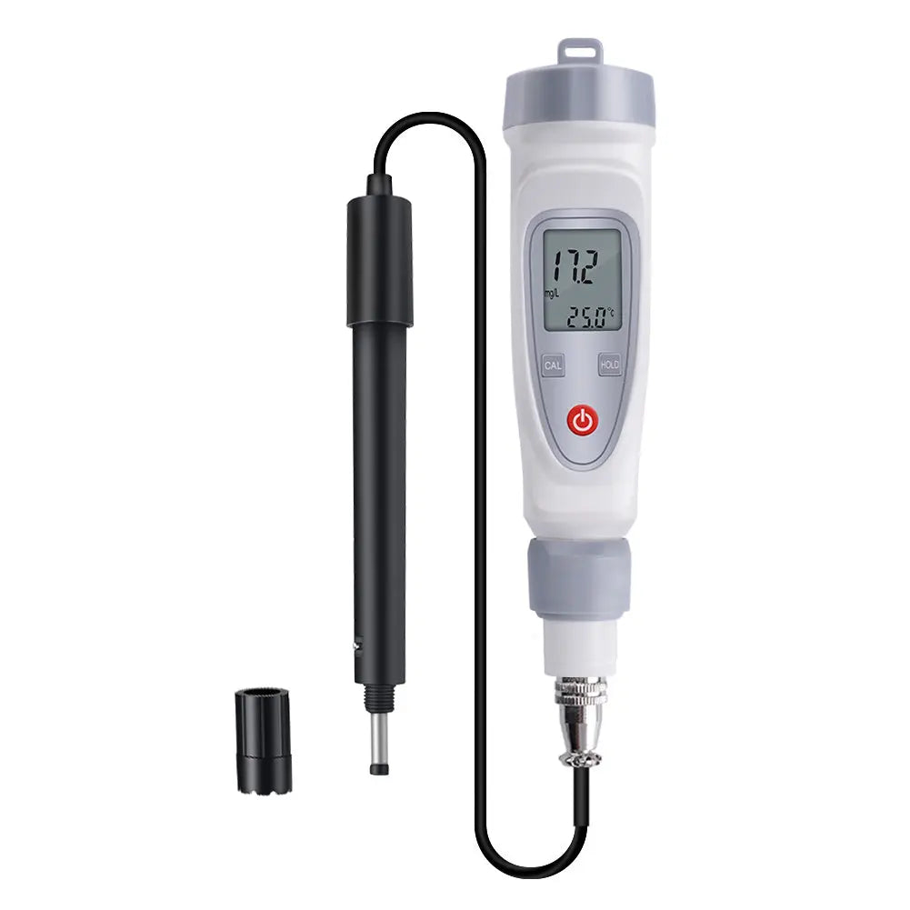 YIERYI Dissolved Oxygen Meter with DO Probe, DO Meter Water Quality Monitor, 0.0-20.0mg/L ±0.3mg/L Yieryi