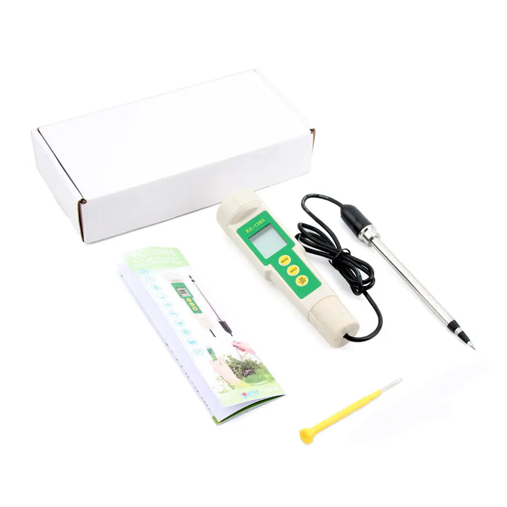 YIERYI 3 in 1 Soil EC/TDS/CF Tester Probe for All Soil Gardening Plants Farming Yieryi