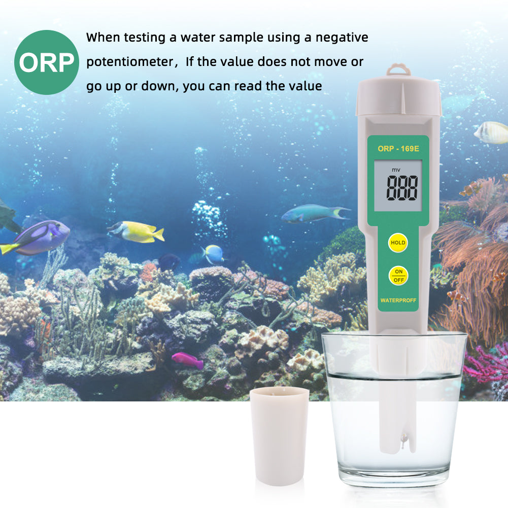 YIERYI Professional 169E ORP/Redox Tester, Positive And Negative ORP Meter Yieryi
