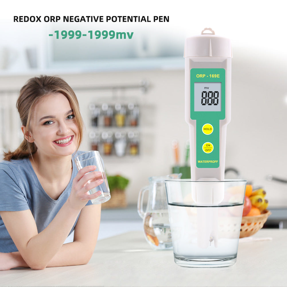 YIERYI Professional 169E ORP/Redox Tester, Positive And Negative ORP Meter Yieryi