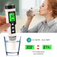 YIERYI H2/TEMP Meter, Hydrogen Ion Water Quality Monitor Tester ATC for Drinking Aquariums Laboratory
