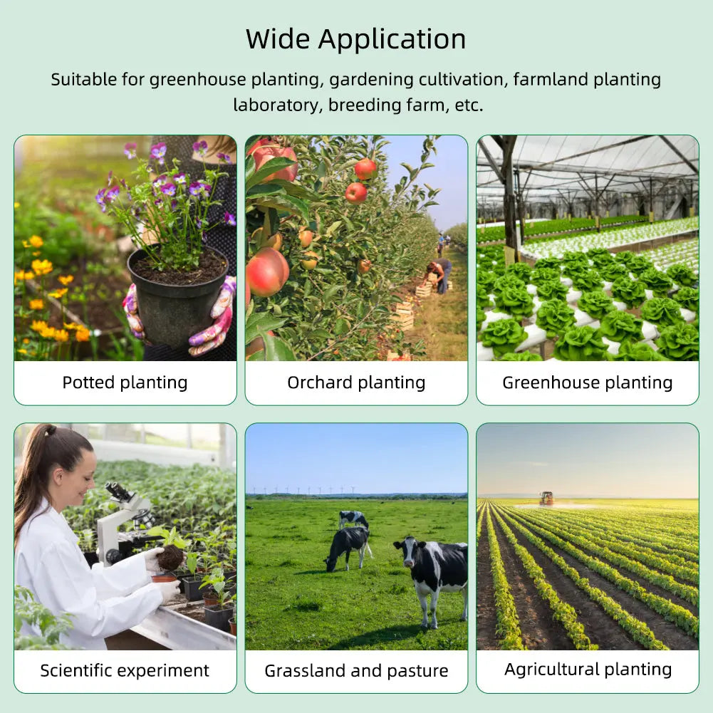 YIERYI 3 in 1 Soil EC/TDS/CF Tester Probe for All Soil Gardening Plants Farming Yieryi