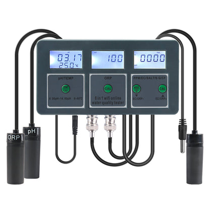 8-in-1 WiFi Water Quality Tester with App Control Yieryi