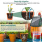 Solar Powered Auto Watering Device, Intelligent Drip Irrigation Kit for Indoor Outdoor Flowers Vegetables Yieryi