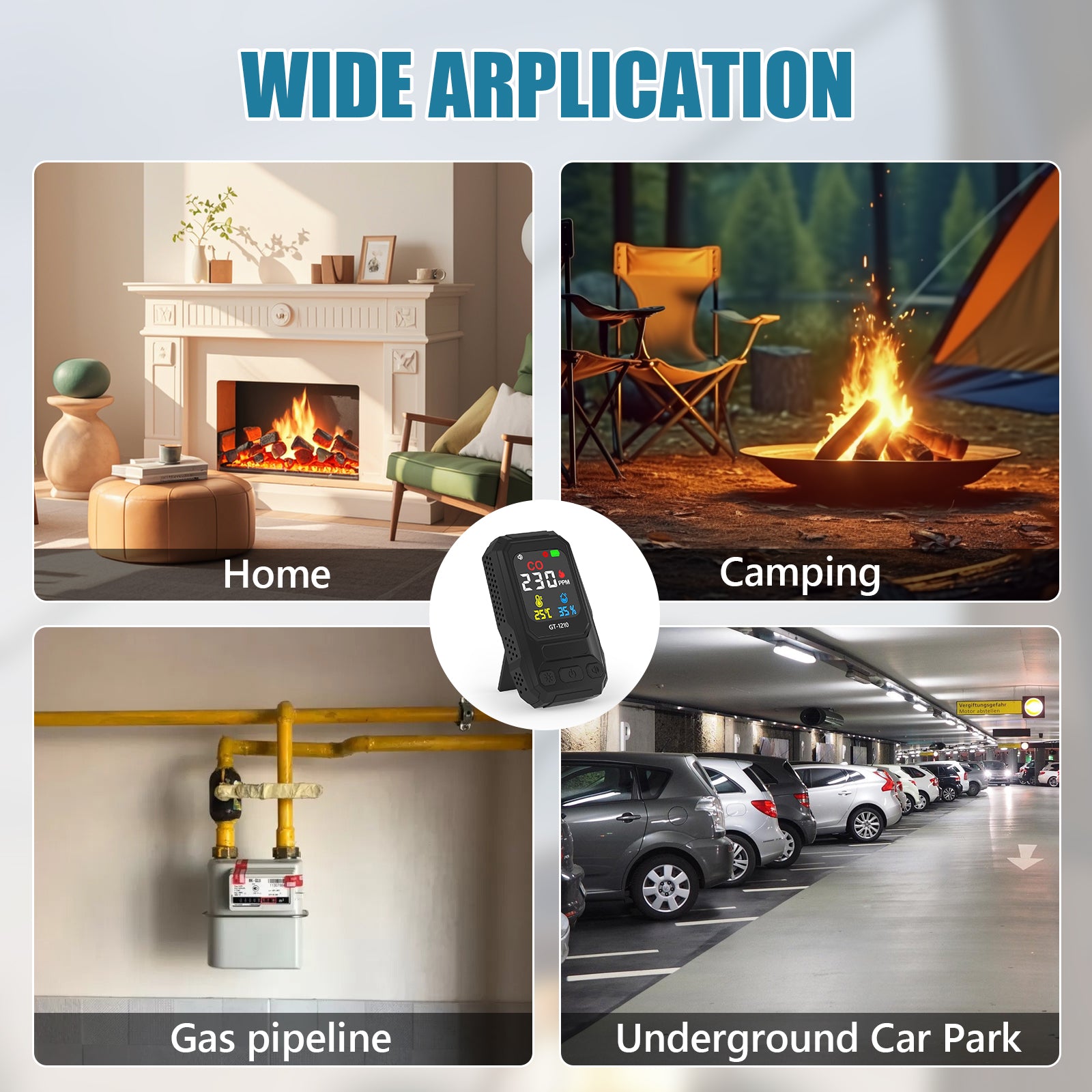 Carbon Monoxide Detector Yieryi