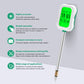 Yieryi 7-in-1 Soil Tester for Gardening & Farming | Monitor Soil pH, Moisture, Fertility, Temperature, Light & Humidity