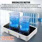 Dual‑Position Magnetic Stirrer, Mini Lab Liquid & Pigment Mixer, 500‑1000ml Per Station, Adjustable Speed 600‑4000 RPM, Two‑Channel Laboratory Stirring Equipment Yieryi