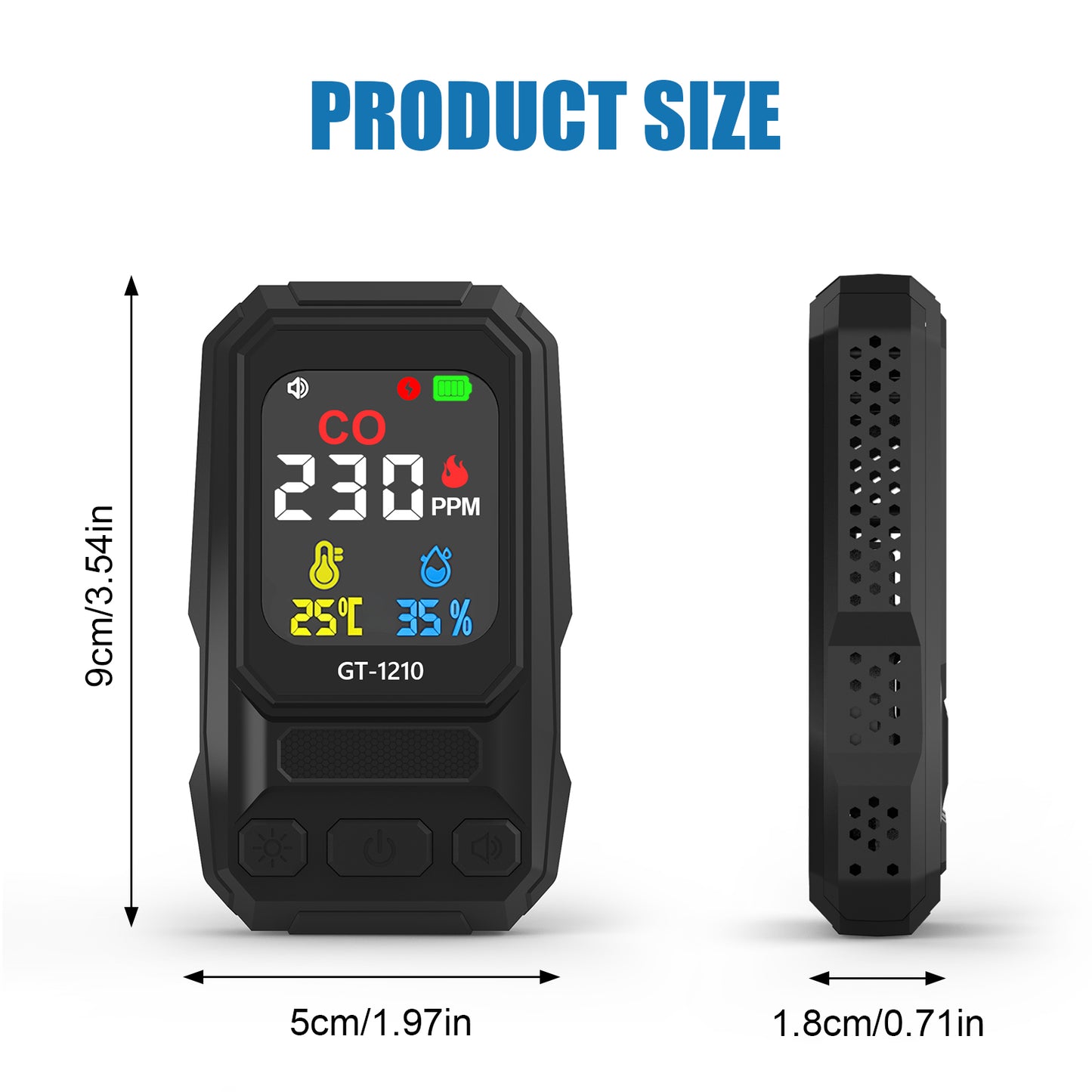 Carbon Monoxide Detector Yieryi