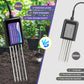 Upgraded USB‑C Connected Soil Tester with EC, Temperature‑Humidity, PH, Fertility and N‑P‑K Data Storage Function Yieryi
