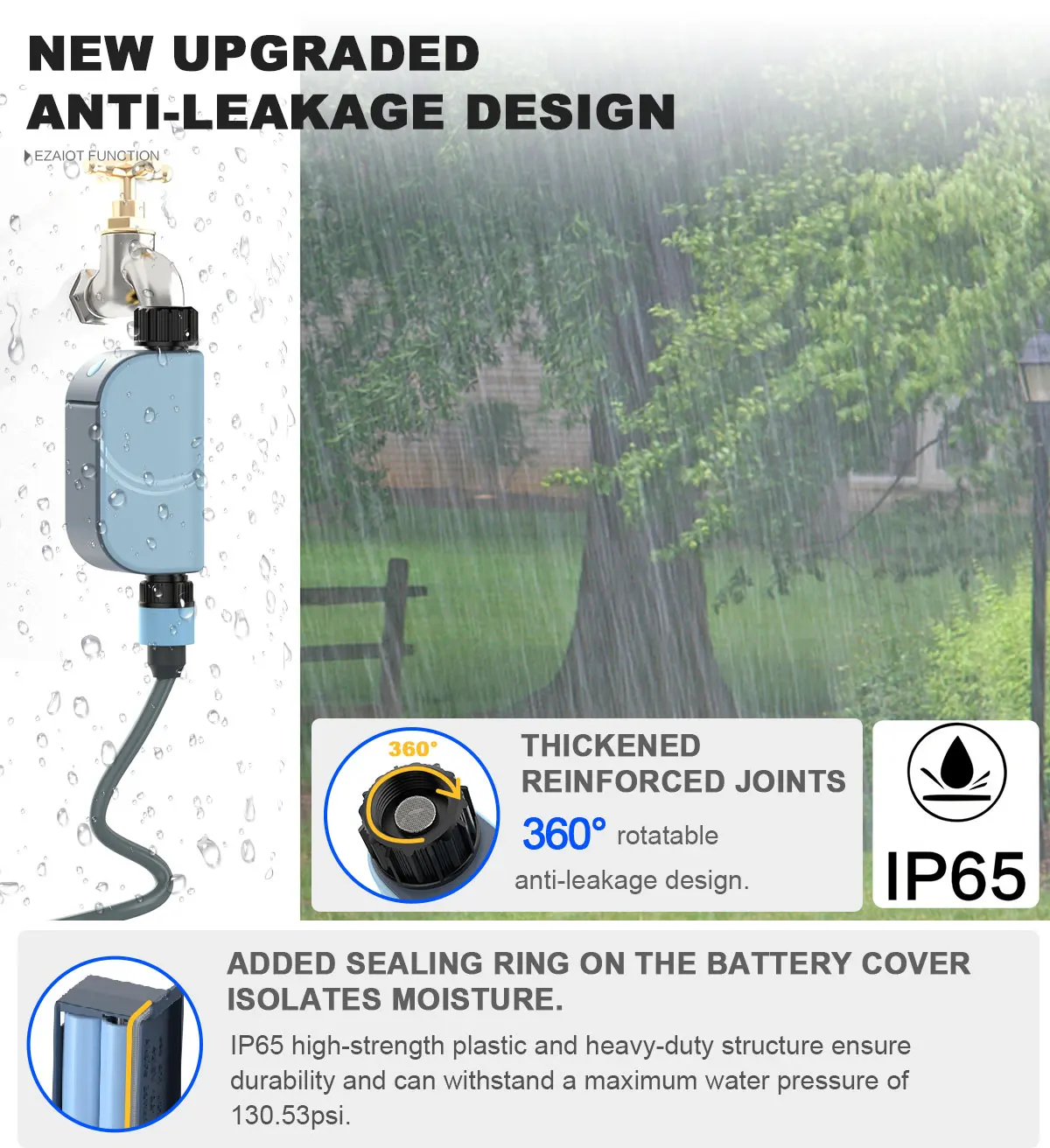 Automatic timer controlled irrigation controller Yieryi
