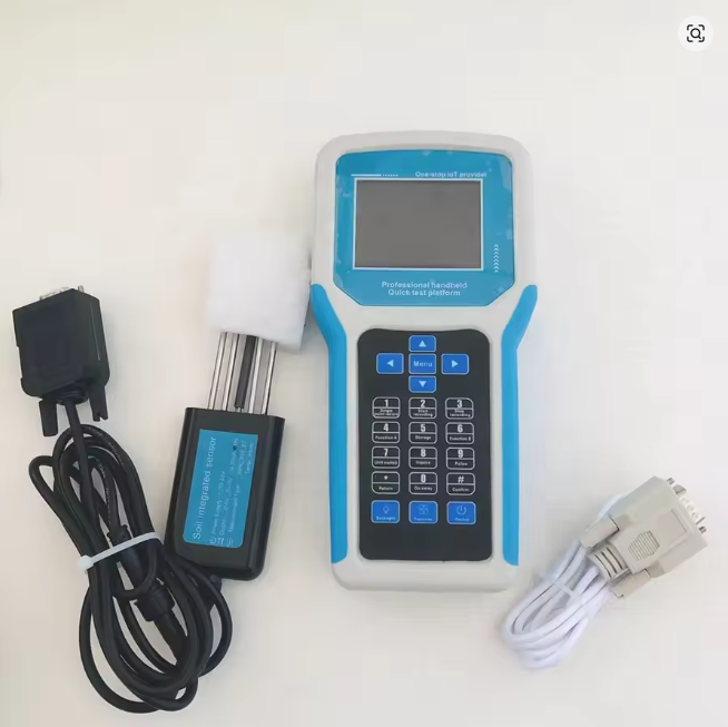 High Precision Soil Sensor Professional Soil Parameter Rapid Test Platform Portable Soil Meter pH/NPK/EC/Temperature/Humidity Probe for agricultural researchersprecision farmersand horticulturists Yieryi
