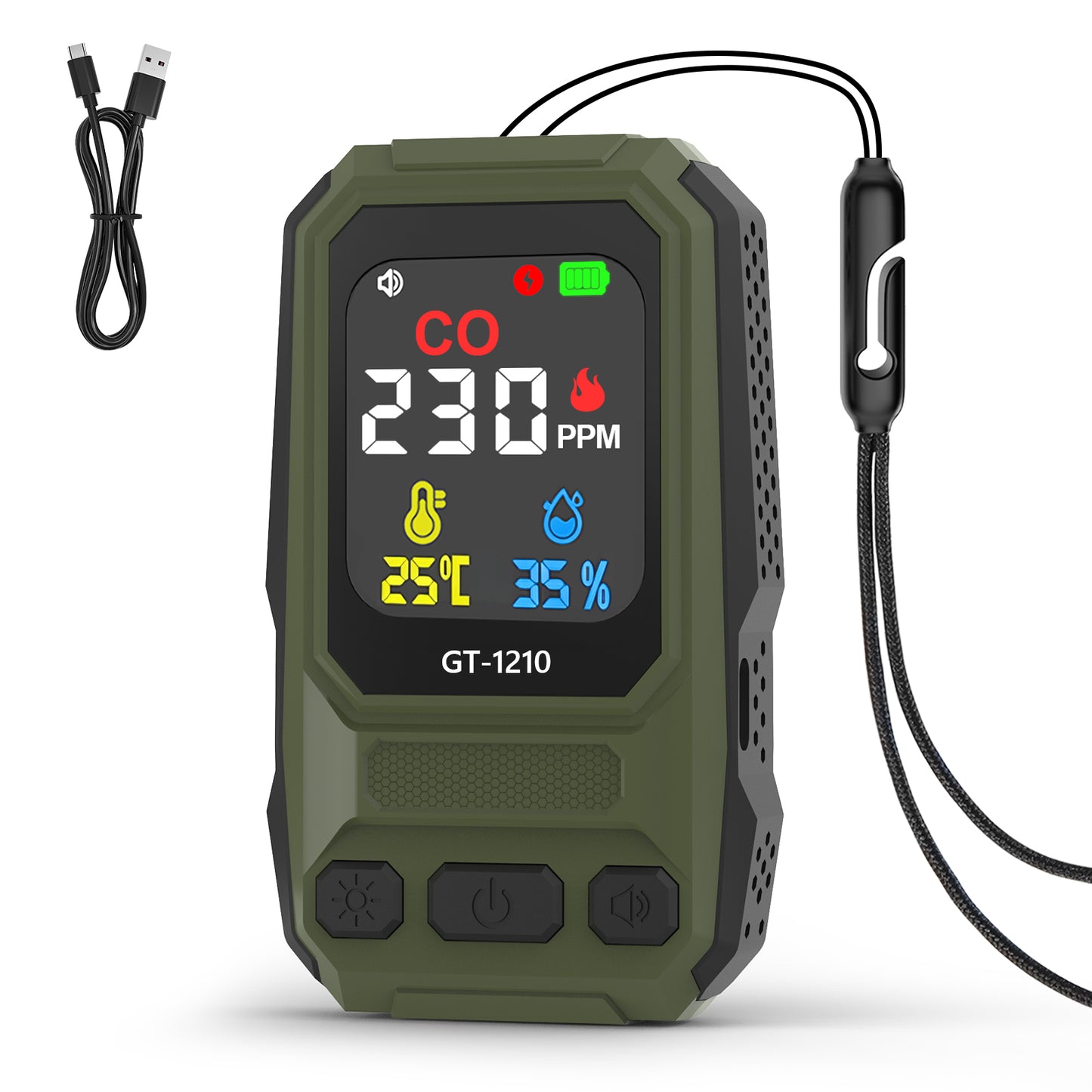Carbon Monoxide Detector Yieryi